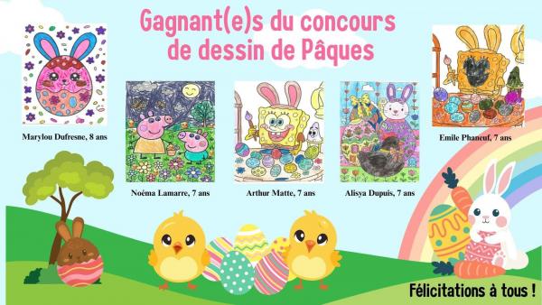 Gagnant concours dessin