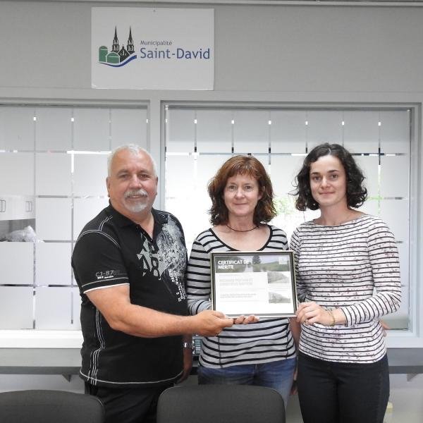 Michel Blanchard Genevieve Breton et Sandrine Potvin